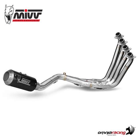 Mivv Mk3 Full System Exhaust Slip On In Carbon Fiber Racing For