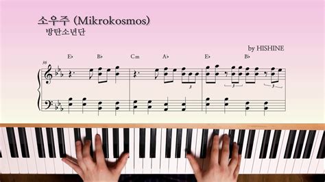 Bts Mikrokosmos Easy Piano Sheet Youtube