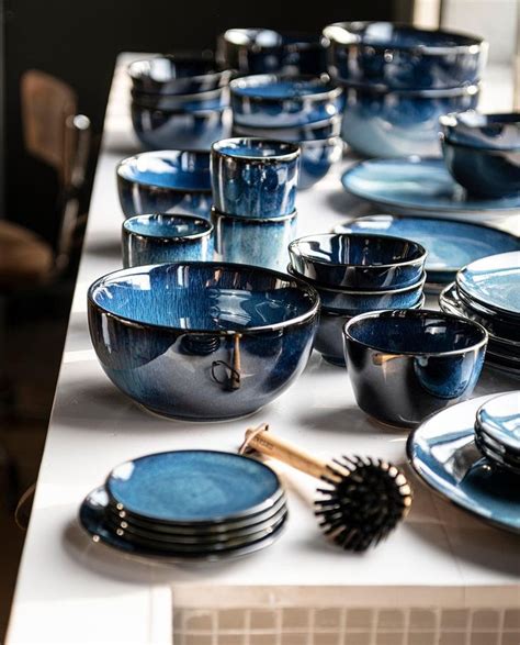 Blauw Servies Ontdek De Nieuwe Vtwonen Collectie Vtwonen Vtwonen