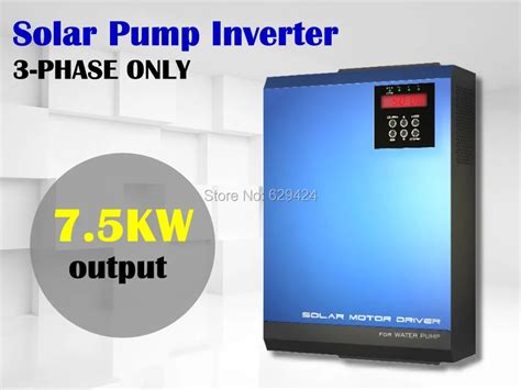 Aliexpress Buy Kw Phase Solar Water Pump Inverter Solar Pump