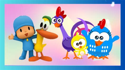 Música infantil desenhos animados pocoyo pintinho amarelinho galinha