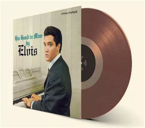 Elvis Presley His Hand In Mine Limited Bronze Vinyl Lp Env O Gratis