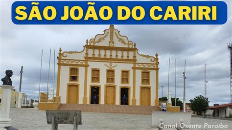 Passamos na cidade de São João do Cariri no cariri paraibano YouTube