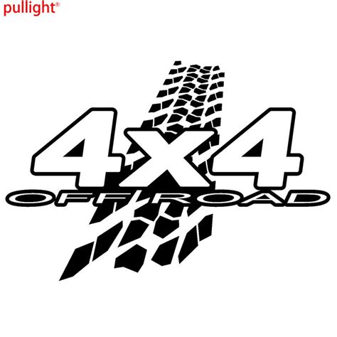 NEW 4X4 For Off Road Mud Funny Vinyl Decals Car Sticker Car styling ...