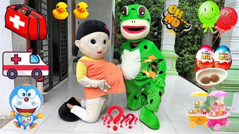 Drama Badut Lucu Squid Game Sakit Perut Buncit Di Tolong Badut Kodok