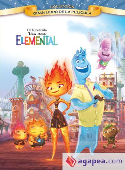 Elemental Gran Libro De La Pelicula Walt Disney