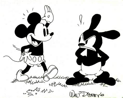 Mickey And Oswald by Scryied on DeviantArt