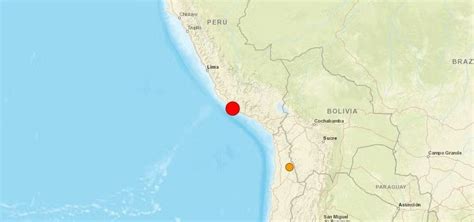 Terremoto De Magnitude 7 2 Atinge A Costa Do Peru Metro 1