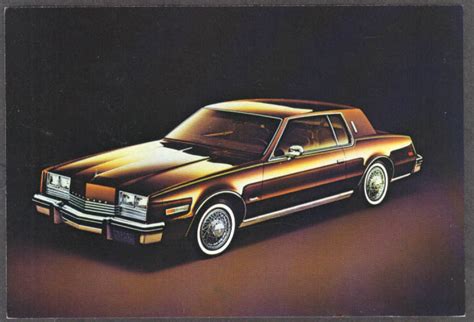 1980 Oldsmobile Toronado Brougham jumbo dealer postcard