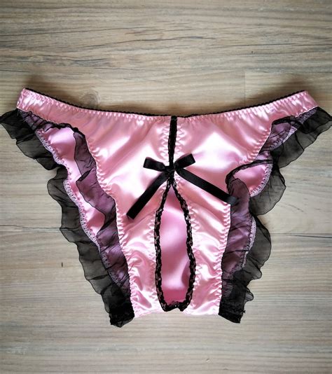 Open Panties Crotchless Panties BDSM Gay Underwear Sissy Etsy