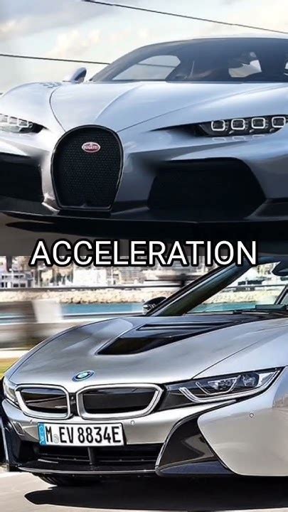 Bugatti Chiron Vs Bmw I8😈🤯 Youtube