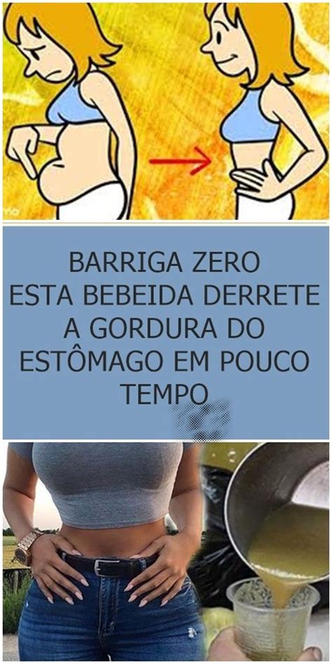 Bebida Natural Para Derreter A Gordura No Est Mago Remedio Emagrecer