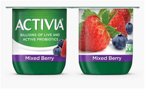 Probiotic Blended Lowfat Yogurt Mixed Berry Activia Probiotic Yogurt