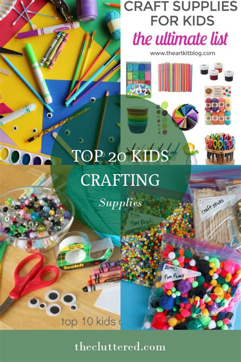 Top 20 Kids Crafting Supplies – Home, Family, Style and Art Ideas