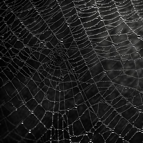 Premium Ai Image Cobweb Texture