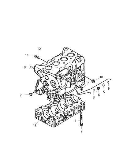 Cylinder Block And Hardware Ram Promaster