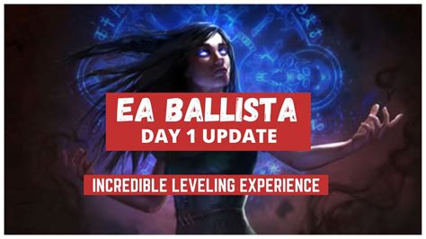 EA Ballista Day 1 Update Path Of Exile Archnemesis YouTube