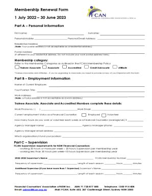 Fillable Online New Member Application Form July June Fax