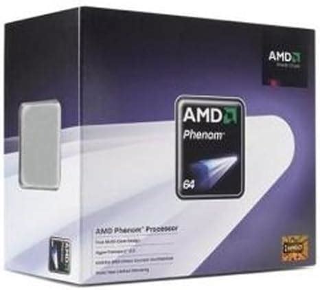 AMD Phenom X3 8450 Processeur Triple-cœur 2,10 GHz, Cache L2, Prise AM2 ...