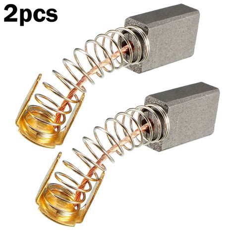 2pcs Carbon Brushes Replacement For Electric Drills Electric Motor Power Tools Accessories