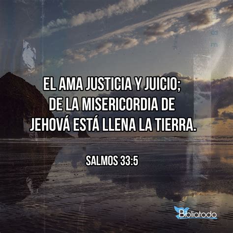 Salmos Rv L Ama Justicia Y Juicio De La Misericordia De