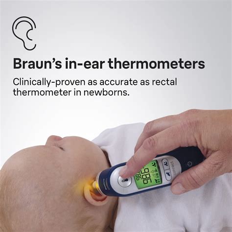 Braun Thermoscan 7 Connect Digital Ear Thermometer Fast And Accurate Results In 2 Seconds