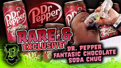 This Sodas Rare And Exclusive Dr Pepper Fantastic Chocolate Soda Out