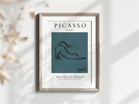 Picasso Line Art Picasso Print Line Drawing Home Decor - Etsy