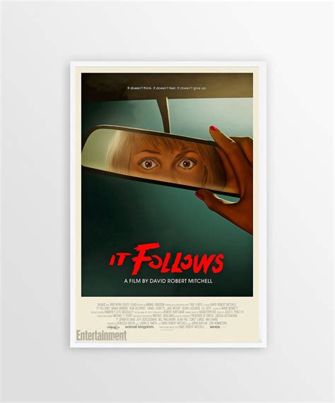 It Follows Poster Canvas Movie Poster Unframe - Etsy UK