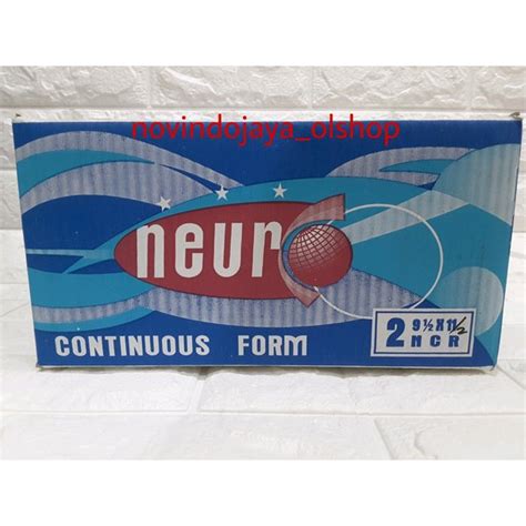 Jual Continuous Form Ply Neuro X Kertas Komputer Murah Ply