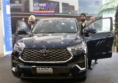 Toyota Kirloskar Motor Showcases The All New Innova Hycross In Mohali