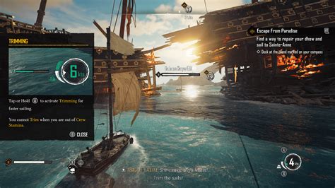 Tutorial Skull And Bones Interface In Game