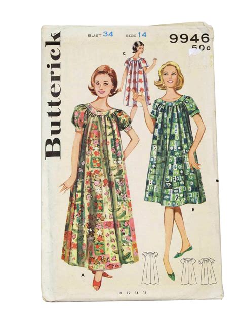 Vintage S Sewing Pattern S Butterick Pattern No Womens