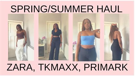 200 SPRING SUMMER HAUL ZARA TKMAXX PRIMARK YouTube