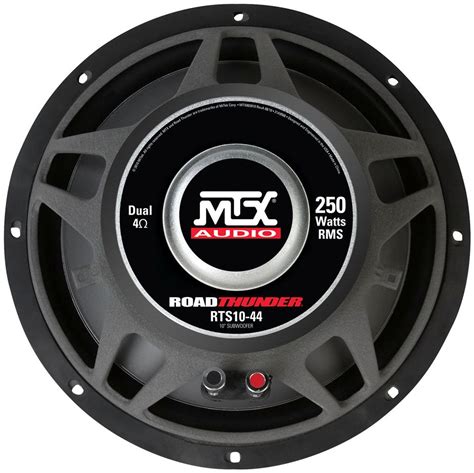 Rts Roadthunder Watt Rms Dual Voice Coil Car Audio