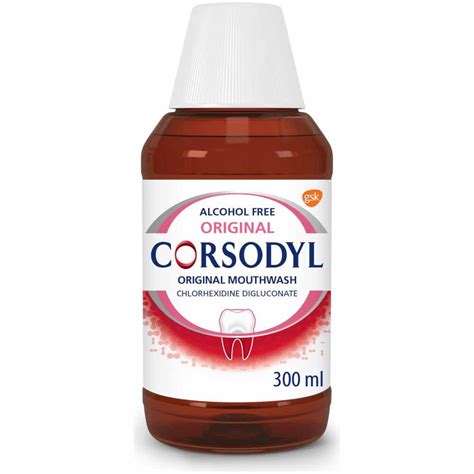 Corsodyl Mouthwash Original Alcohol Free Ml