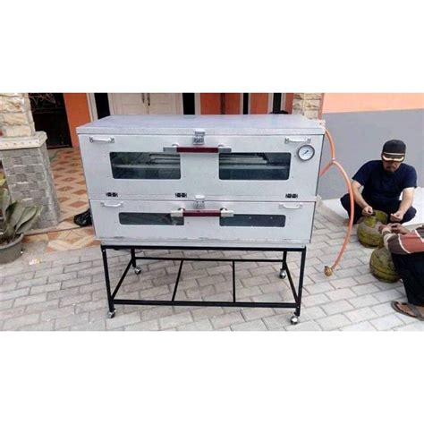 Jual Oven Gas Ukuran 120x55x70 Bonus 4 Loyang Shopee Indonesia