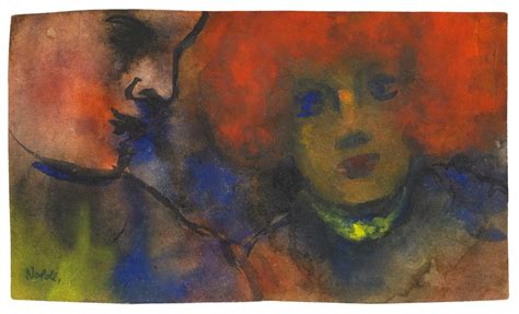 Terminus Ante Quem Emil Nolde German 1867 1956 Couple Man In