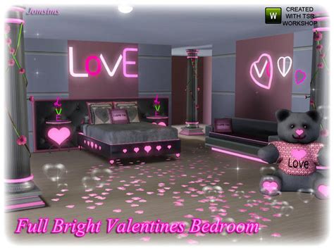 The Sims Resource Full Bright Valentines Bedroom