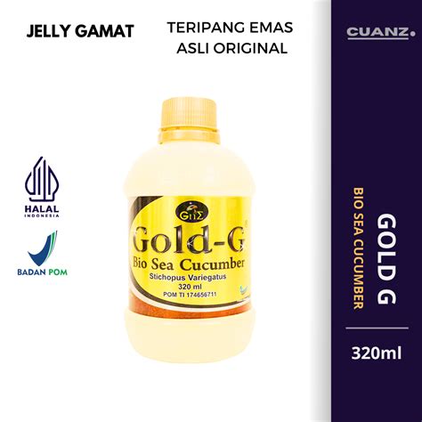 Jual Jelly Gamat Gold G Teripang Emas Jely Jeli Golden Sea Cucumber Isi