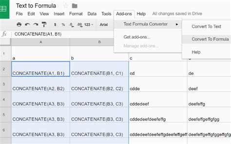 Text Formula Converter Google Workspace Marketplace