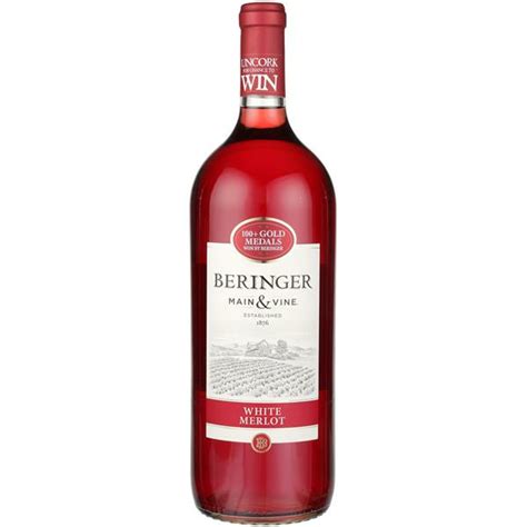 Publix Beringer Main Vine White Merlot Pink Wine Same Day Delivery Or