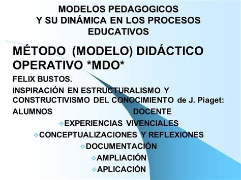 Introducir 46 imagen modelo didáctico operativo Abzlocal mx