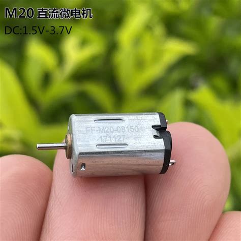 Ff M20 Mini 10mm 8mm Electric Motor Dc 1 5v 3v 3 7v 15000rpm High Speed