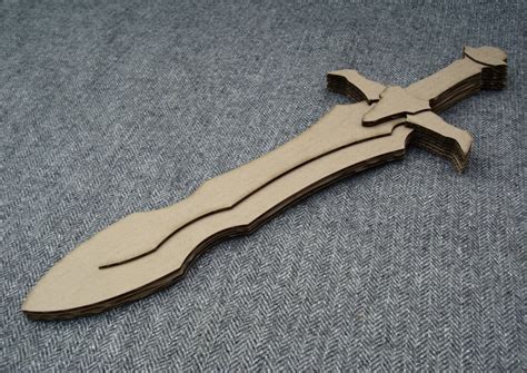 Cardboard Sword Hero's Main Gauche Cardboard