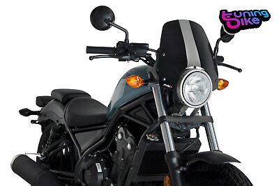 Puig Saute Vent Naked N G Sport Pour Honda Cmx Rebel Noire Ebay