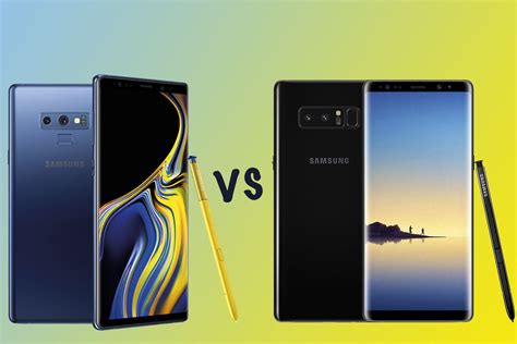 Samsung Galaxy Note 9 vs Note 8 Cuál es la diferencia