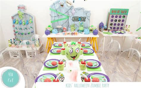 Kids' Halloween Zombie Party | Fern and Maple