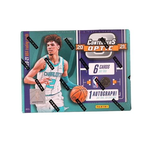 2020 21 Panini Contenders Optic Basketball Hobby Box 613297979531