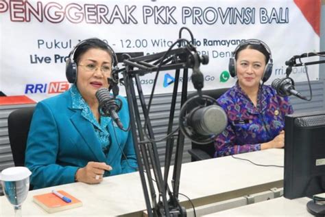 Ketua TP PKK Ny Putri Koster Menjadi Narasumber Interaktif Cegah